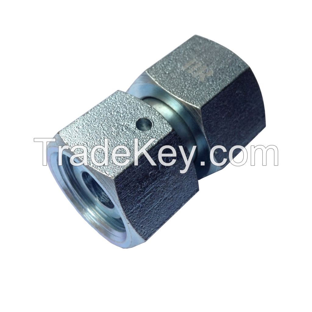 Straight Swivel Female Thread Nut Hydraulic Tube Fitting (3C)