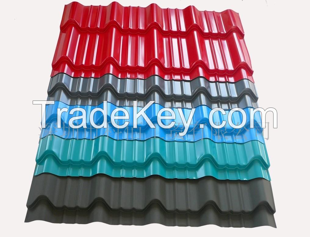 corrugated sheet roofing