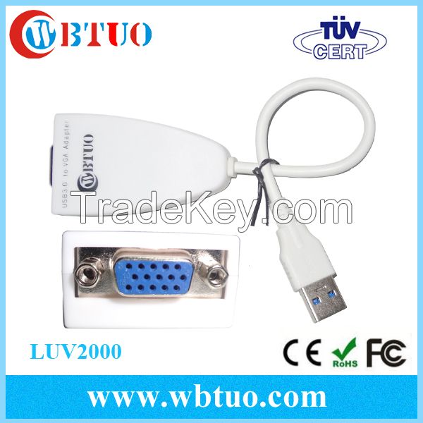 WBTUO male to female usb3.0 to vga converter adapter