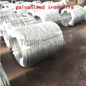 Galvanized iron wire for binding
