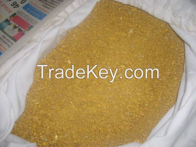 gold bars, gold dust and rough diamond for sale