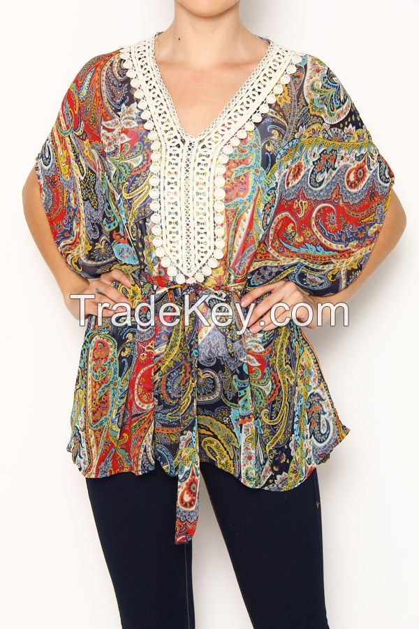 High quality blouse china supplier 