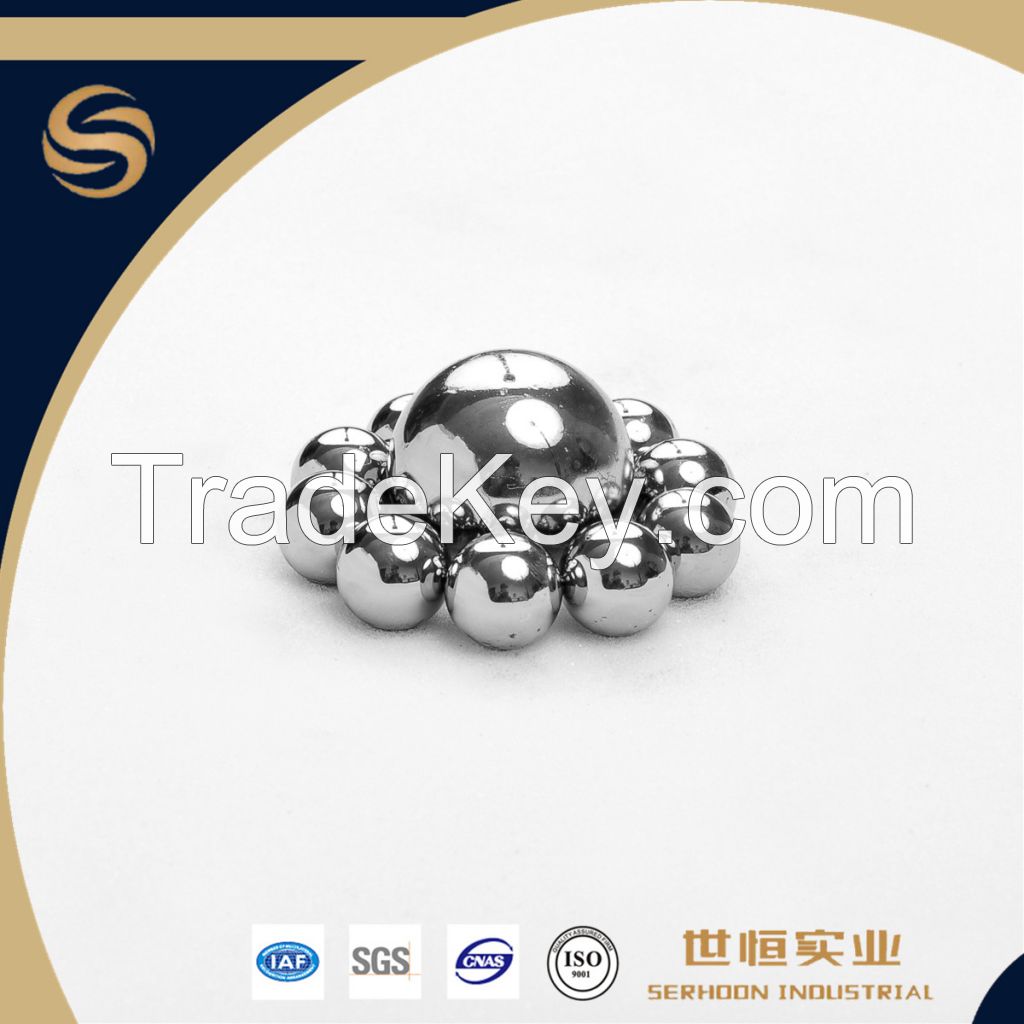 3/4“ SERHOON High Chrome Steel Ball for Bearing(AISI52100)