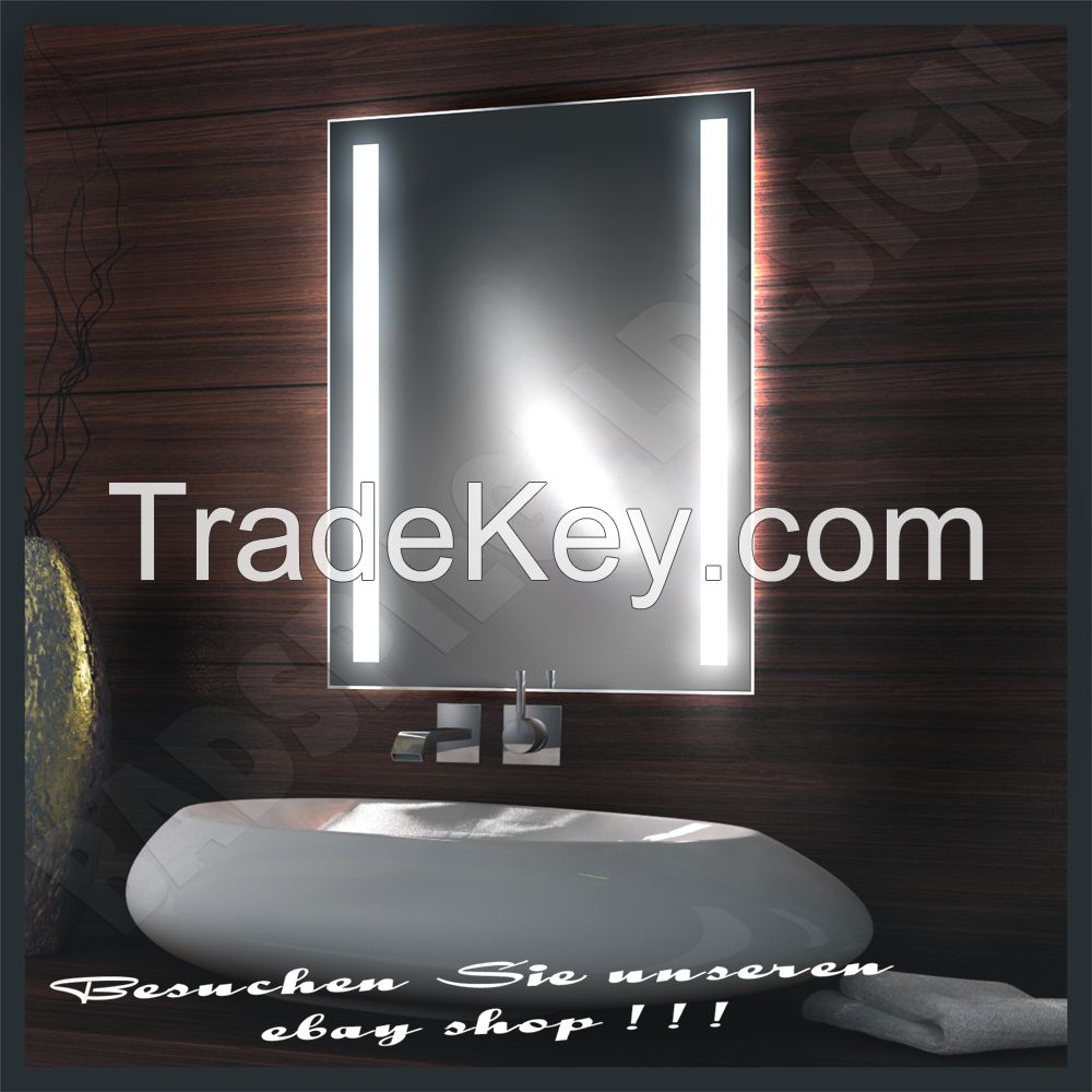 Fogless Wall-mounted LED Shower Mirror
