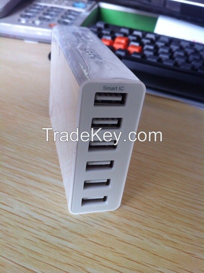 6 USB port Charger