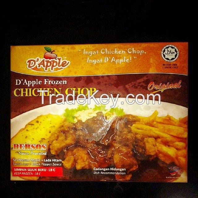 HALAL Frozen Chicken Chop Spicy, Crispy , Original &amp;amp; Lamb Chop