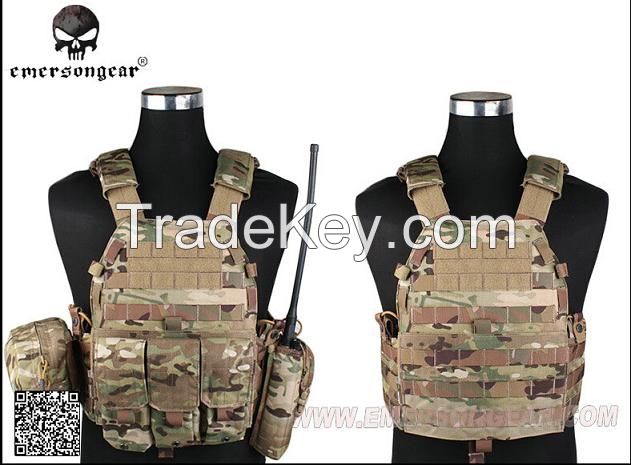 EMERSON LBT6094A style Plate Carrier w 3 pouches	