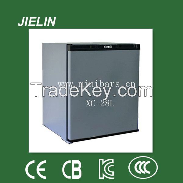 28L portable hotel appliance absorption feature mini refrigerator 