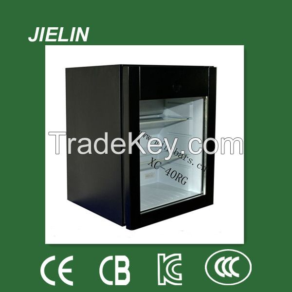 40L absorption style hotel bedroom mini fridge with no compressor 