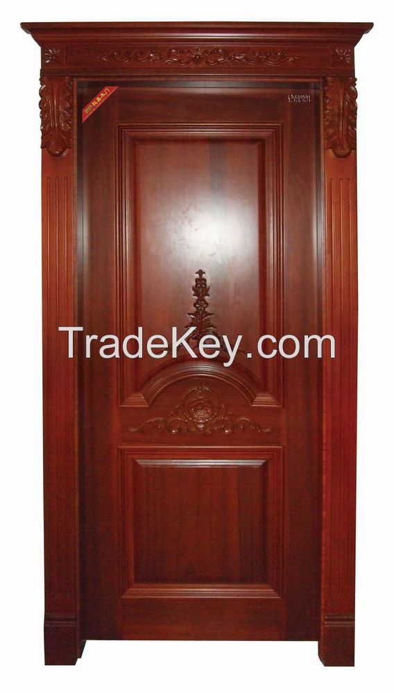 Made in china european style wooden door 