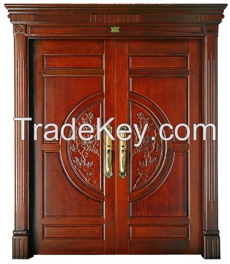 Brown Color Wooden Door