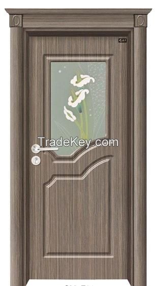  Made in china european style wooden door 