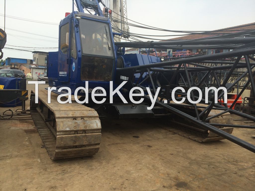 KOBELCO 7055 crawler crane 55 tone good condition hot sell