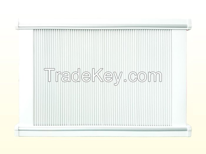 Far infrared carbon crystal cooling fin heater