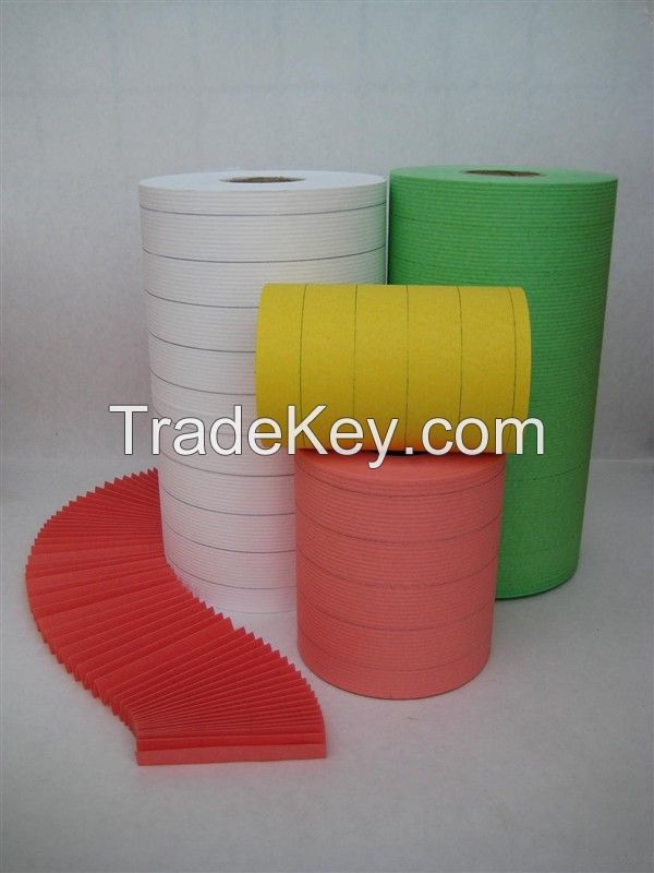 Factory colourful acrylic resin air filter paper