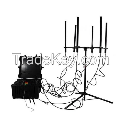 High Power  WIFI GPS 433Mhz   Vehicle  Drone Jammer