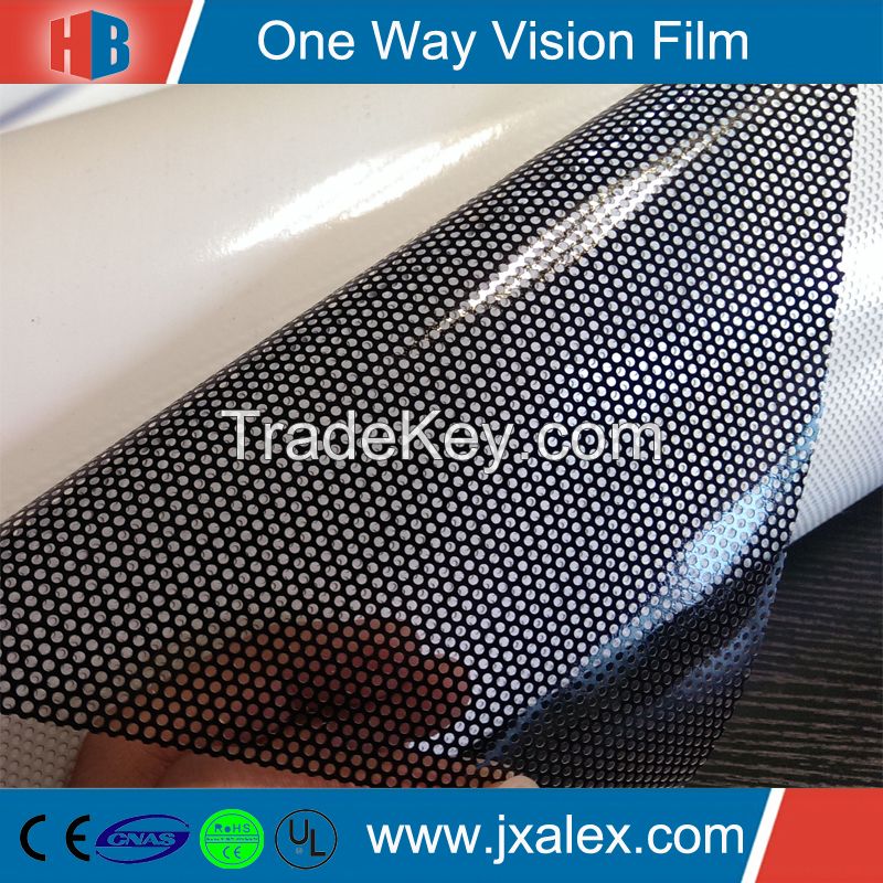 Solvent Printing One Way Vision, One Way Vision For Glass, One Way Visio