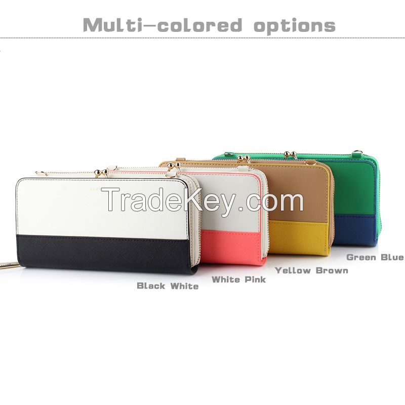 Women's Bi-Fold Leather Wallets