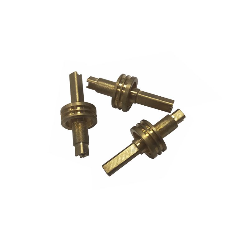 Custom Non-Standard CNC Machining Part aluminum metal gold plating