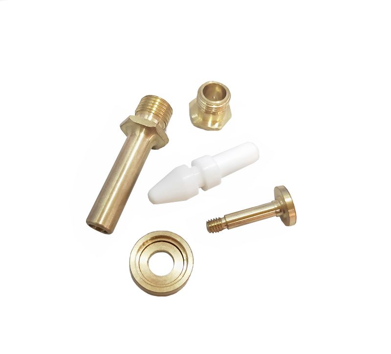 Brass parts with cnc machining production support samples mass production