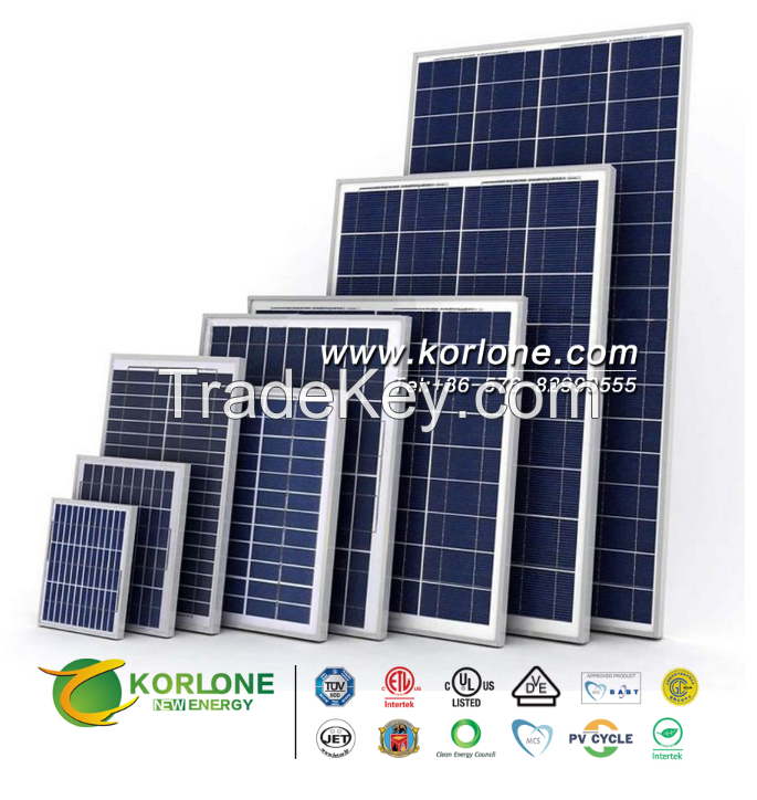 Korlone/JiaNeng solar panels Monocrystal