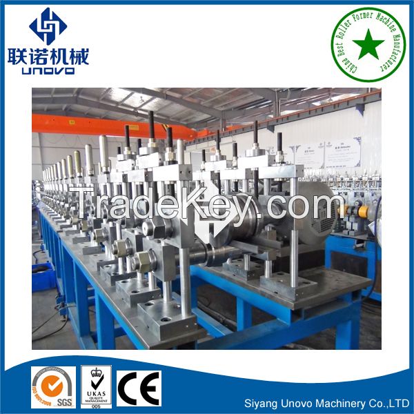 metal safety door frame roll forming machine
