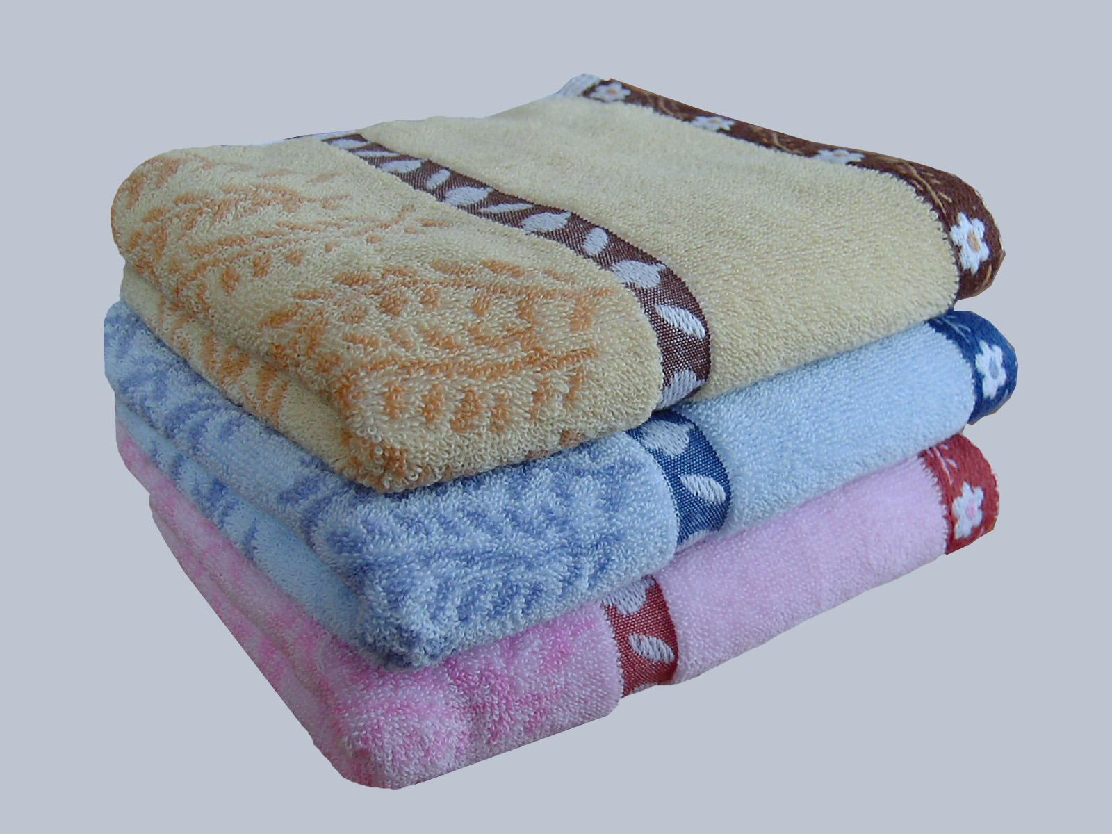 Jacquard bath Towels