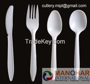 Disposable Plastic cutlery / spoon / fork  / knife