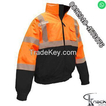 Cotton safety protex coverall bombers CSa reversible fleece FR casual workwear