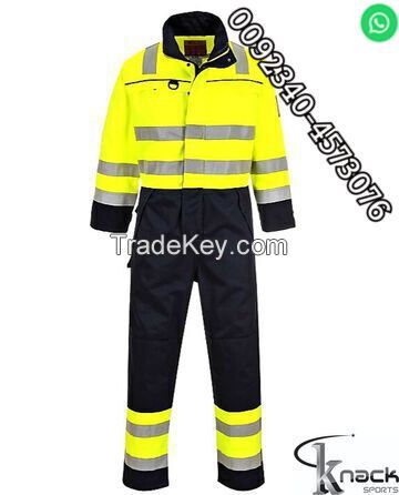 High Visibility Safety Vest Printed Jacket Night Security Reflective Waistcoat