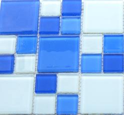 Crystal glass mosaic