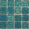 Outerspace glass mosaic