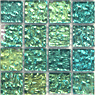 Outerspace glass mosaic