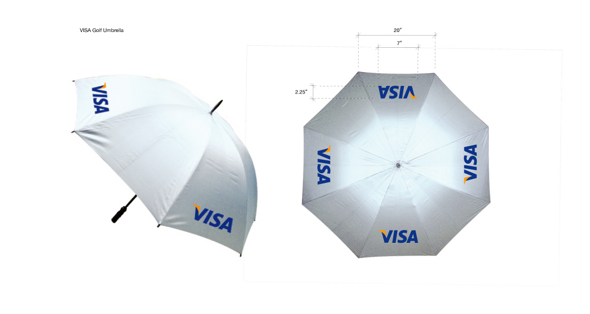 advertising umbrella  golf umbrella
