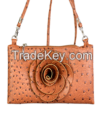 2015 PU flower lady hand bag