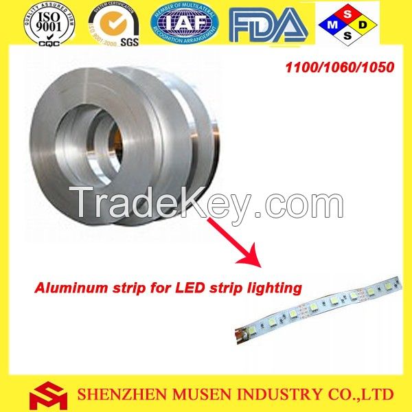 Low Price Widely Used High Quality Aluminum Strip 1060 8011 for Water Pipe/Air Duct/Ceiling