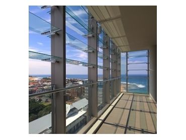 Frameless Louver Glass