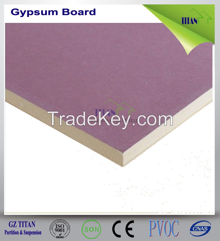 Office Partition Wall Gypsum Board 12mm