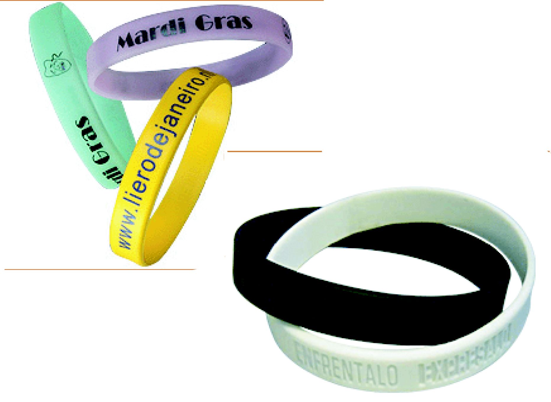 silicon bracelets