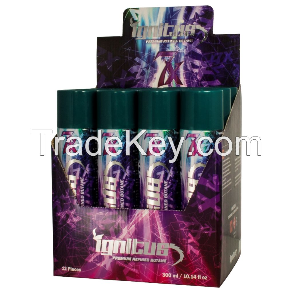 Ignitus 7x Premium Refined Butane