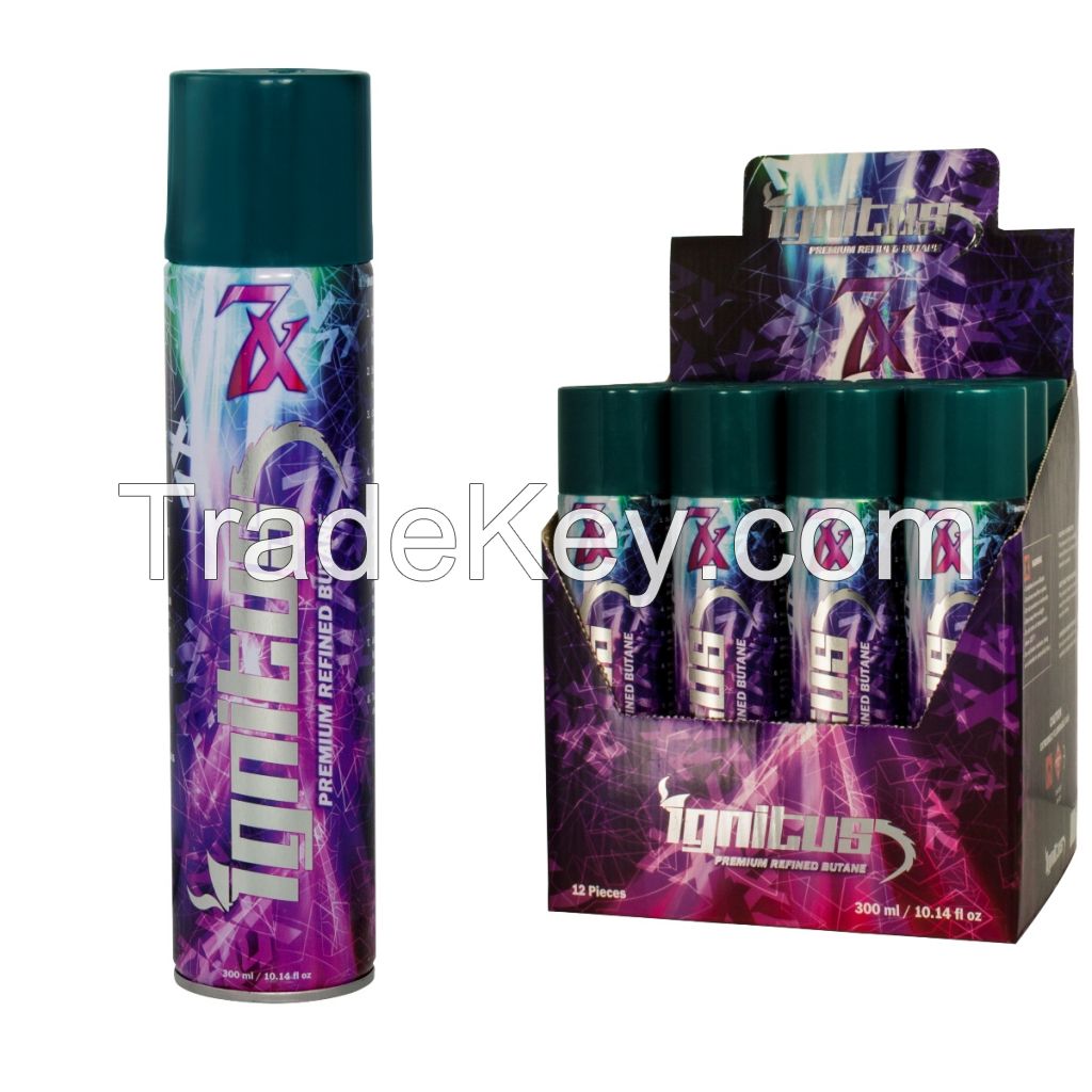 Ignitus 7x Premium Refined Butane