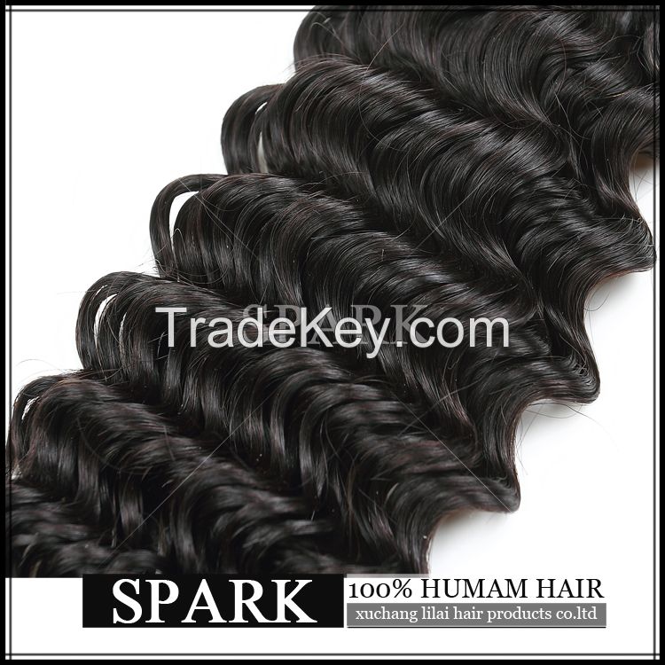 deep wave virgin human hair