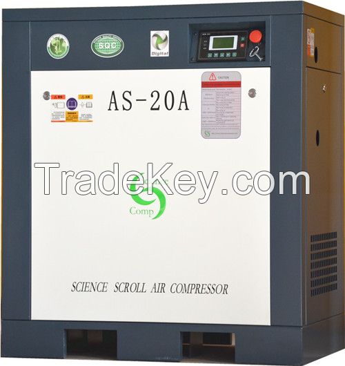 AS1.8-20/10 scroll air compressor