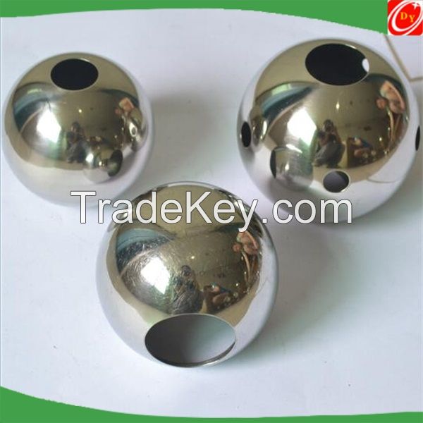 high polished Decorative Stainless Steel punching balls with holes