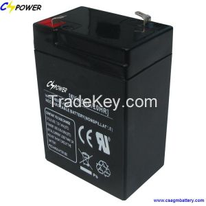 high quality maintenance free battery np 4.5-6 6v 4.5 ah with best price.