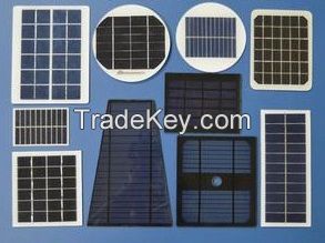 Mini solar panel laminated