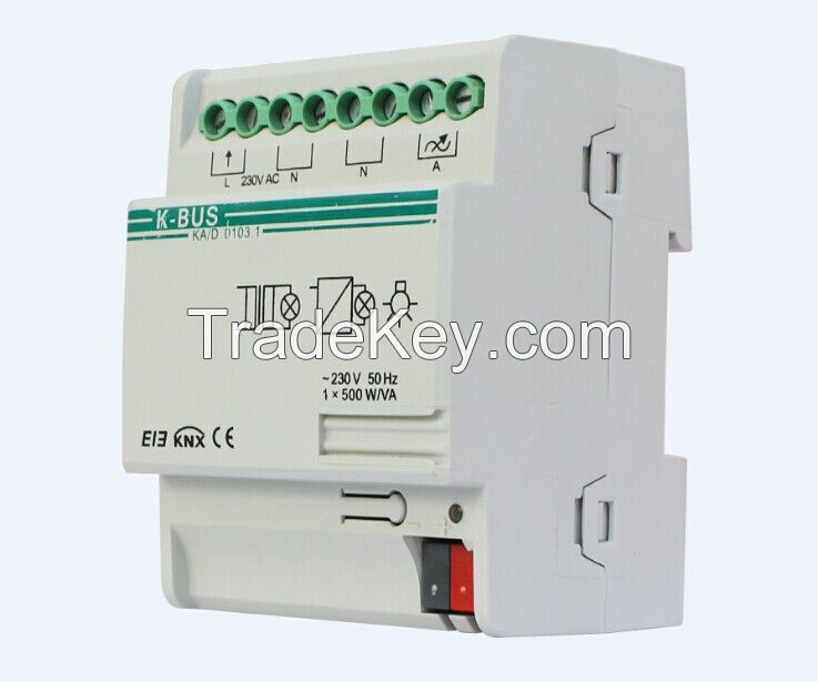 KNX/EIB 1/2/4 folds Dimmer Actuator