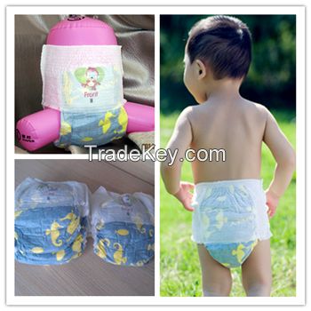 Comfortable cotton small pants baby diaper distributors  