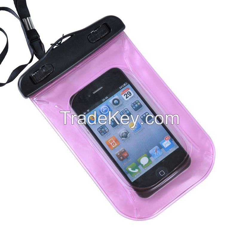 pvc outdoor beach waterproof bag manufactory for phone
