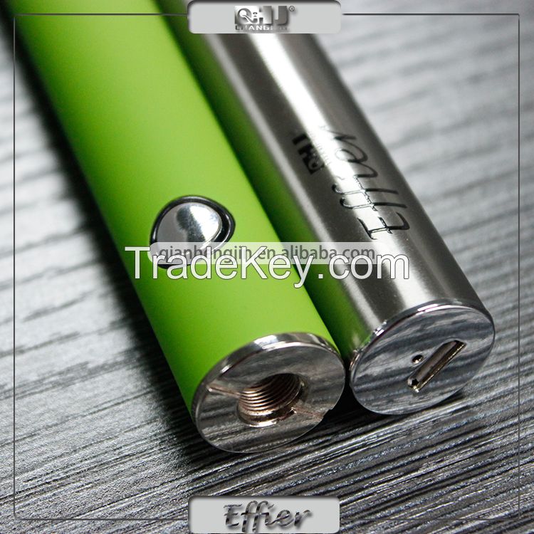 shenzhen manufacturer ego vv usb passthrough ecig mod effier vv paypal